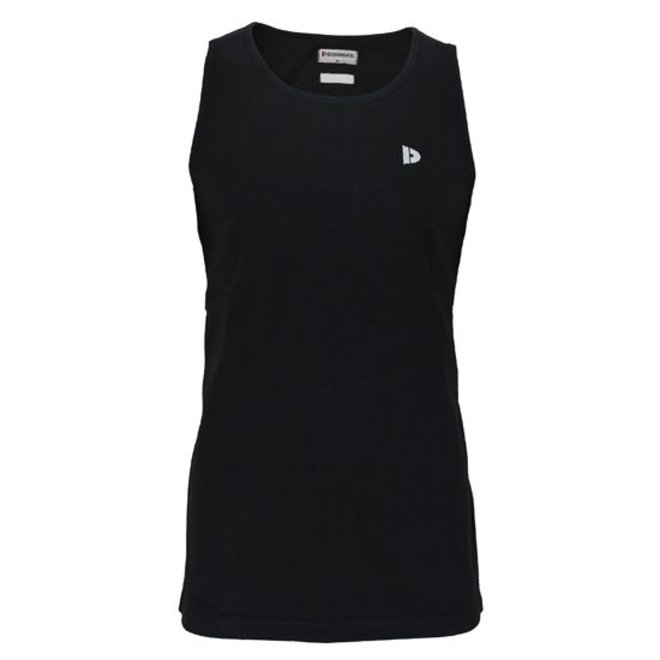 Donnay Heren - Singlet James - Zwart