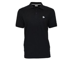 Donnay Heren Polo shirt Noah Zwart Donnay Nederland