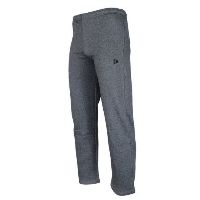 Donnay Heren - Joggingbroek dunne stof Nigel - Donkergrijs gemêleerd