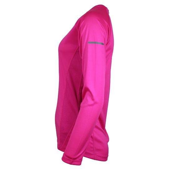 Donnay T-shirt lange mouw Multi sport - Sportshirt - Dames - maat XL - Fluo Pink (065)