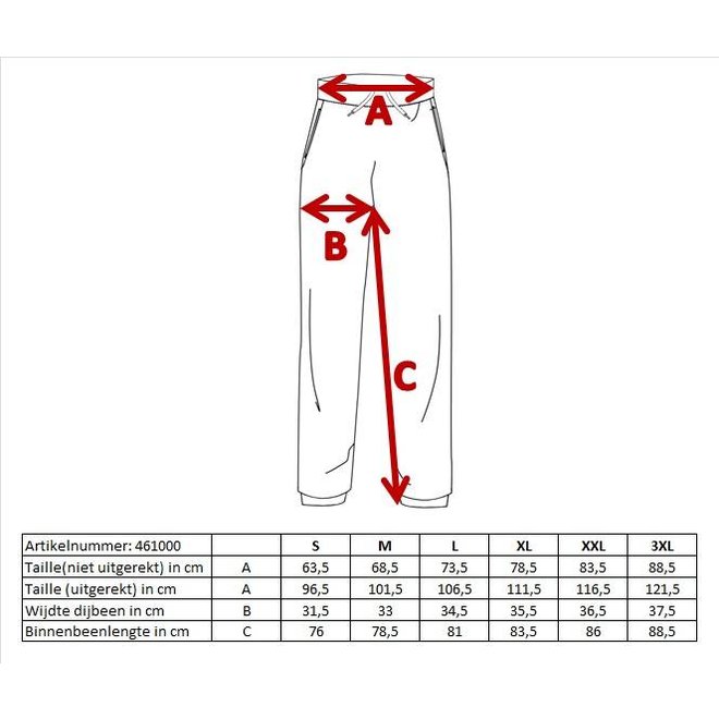 Donnay Heren - Joggingbroek Alec - Lichtgrijs gemêleerd