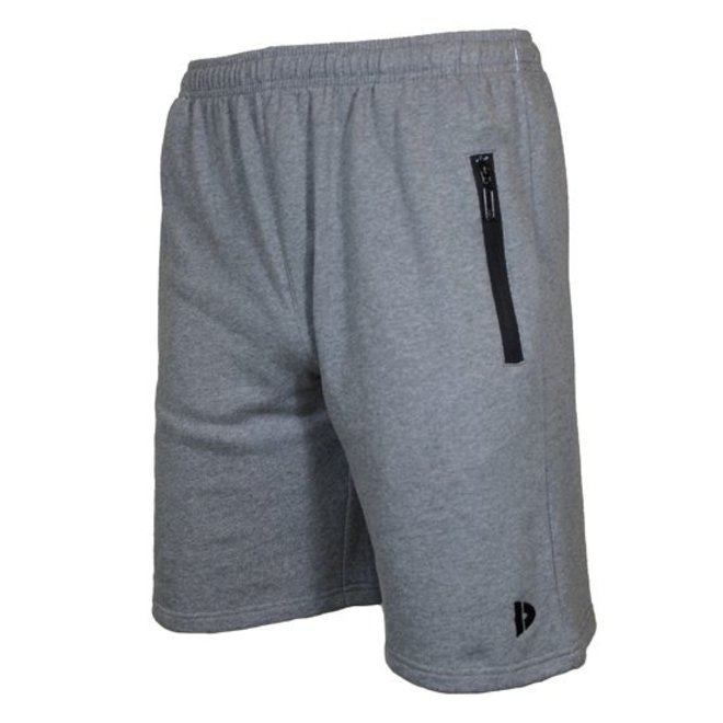 Donnay Heren - Korte joggingbroek Nick - Zilvergrijs