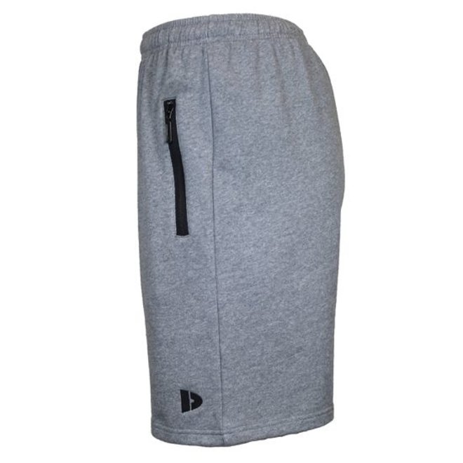 Donnay Heren - Korte joggingbroek Nick - Zilvergrijs