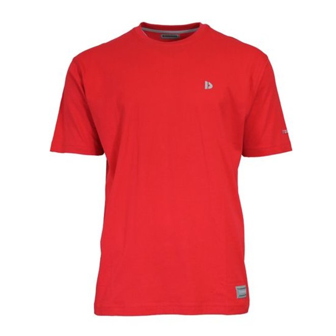 Donnay Heren - T-Shirt Vince - Rood