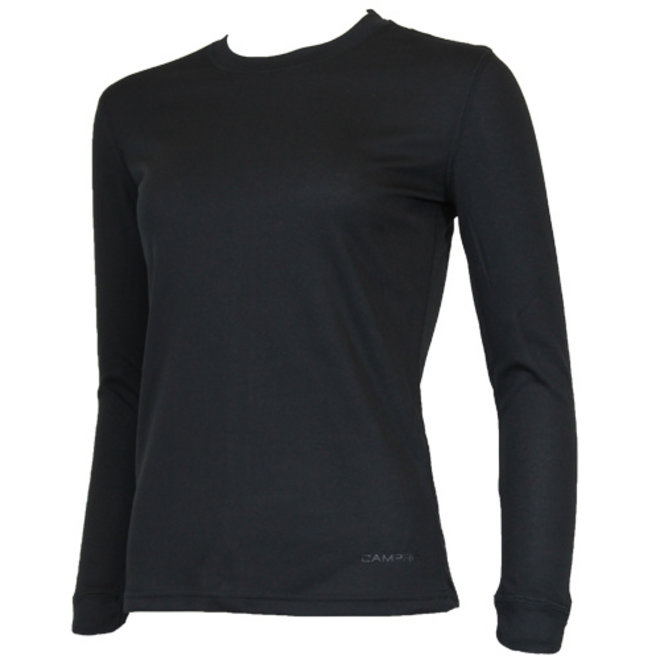 Campri Dames - Thermo shirt lange mouw - Zwart