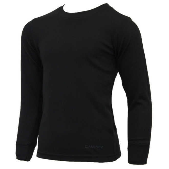 Campri Junior - Thermo shirt lange mouw - Zwart