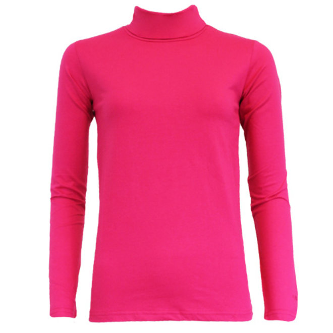 Campri Dames - Skipully - shirt met col - Roze