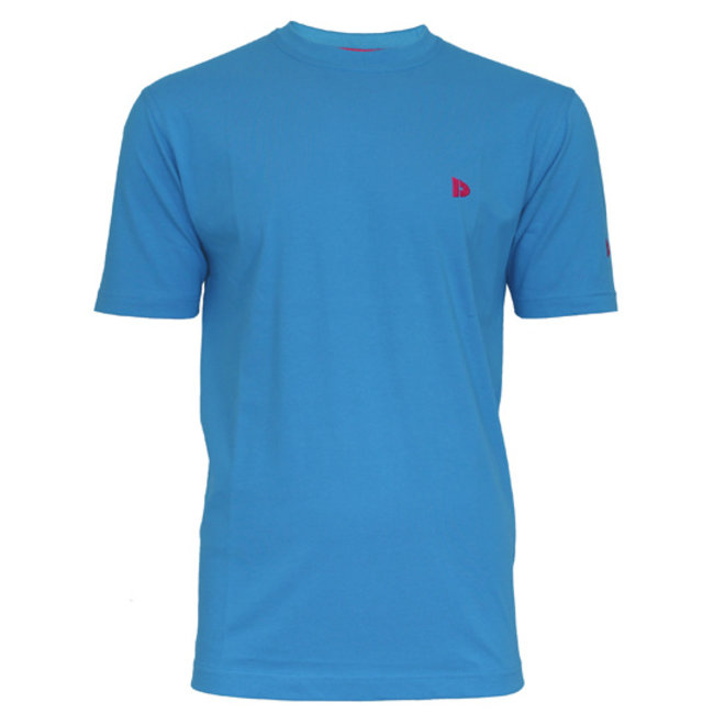 Donnay Heren - T-Shirt Vince - Midden blauw