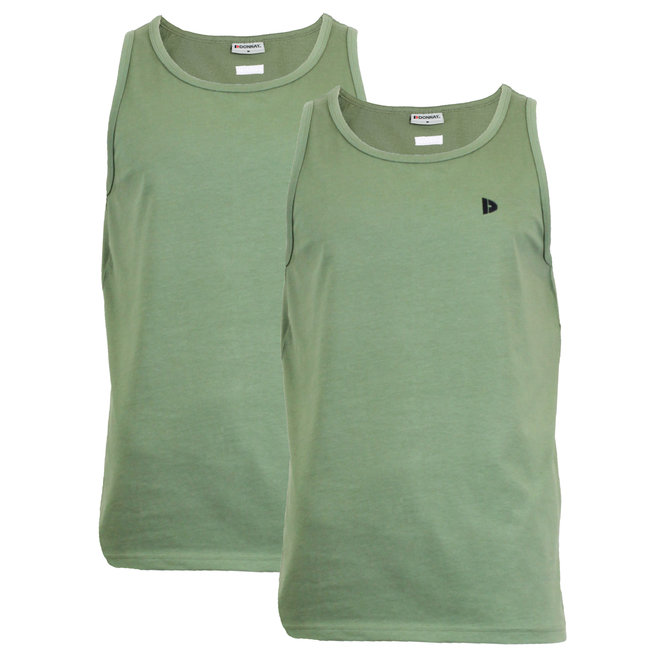 Donnay Heren - Singlet James - Legergroen