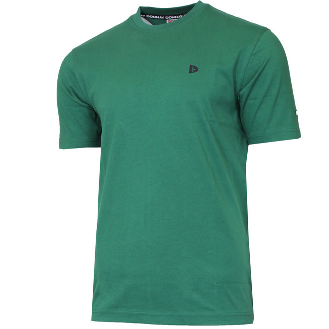 Donnay Heren - T-Shirt Vince - Bosgroen