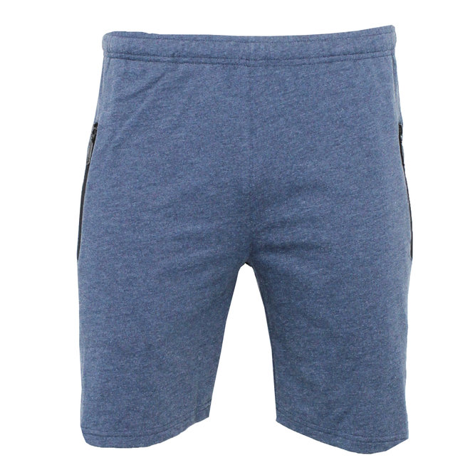 Donnay Heren - Korte joggingbroek Nick - Donkerblauw gemêleerd