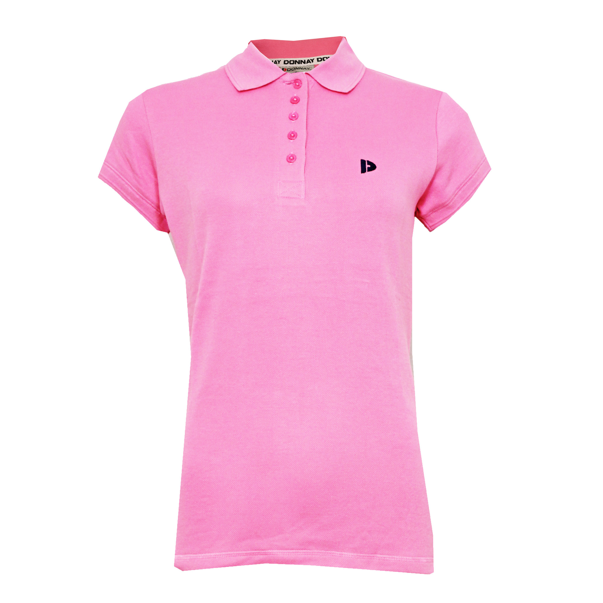telefoon gereedschap Uitmaken Donnay Dames - Polo Shirt Lisa - Flamingo Roze - Donnay Nederland