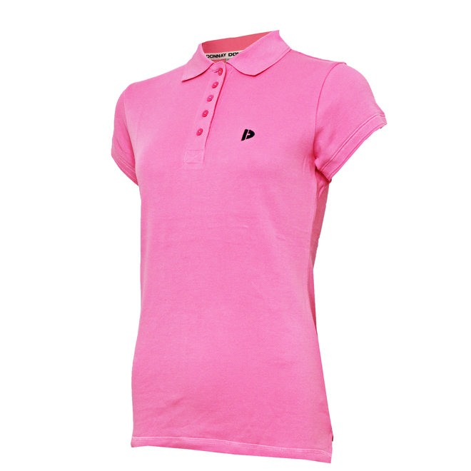 Donnay Dames - Polo Shirt Lisa - Flamingo Roze