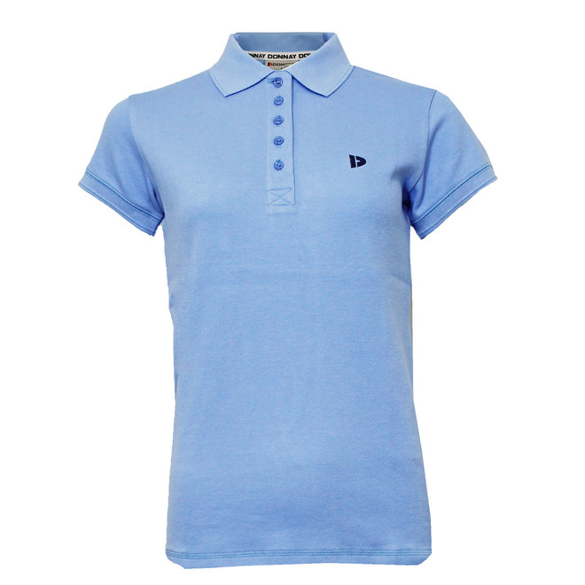 Donnay Dames - Polo Shirt Lisa - Vista Blauw