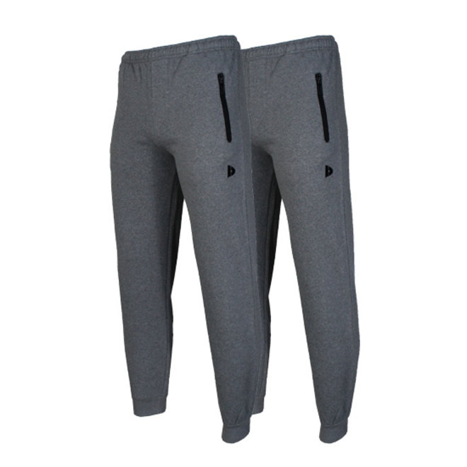 Donnay Heren - Joggingbroek Jack - Zilvergrijs