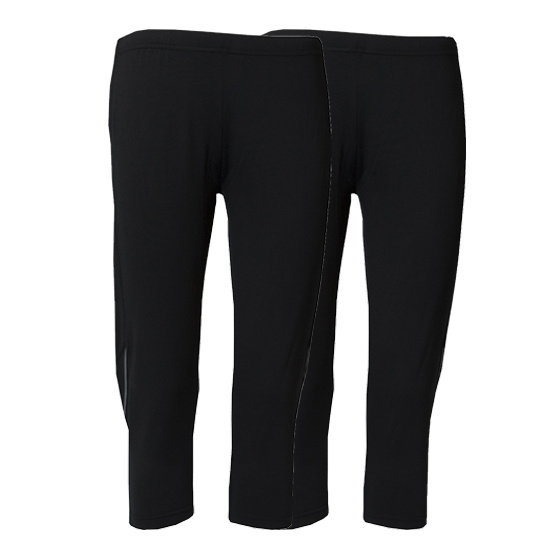 Donnay 3/4 Hardloopbroek - Running Capri - Dames - maat XS - Black (020)