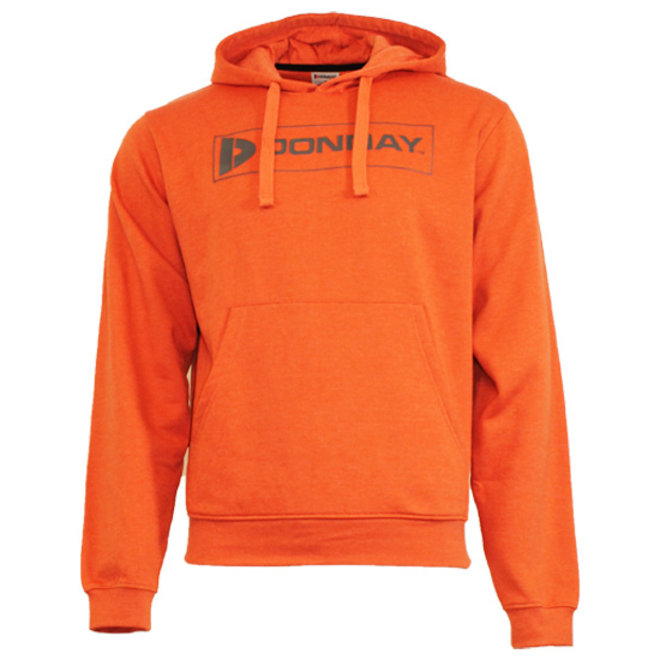 Donnay Heren - Sweater met capuchon David - Oranje