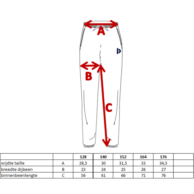 Donnay Junior - Joggingbroek Joey - Zilvergrijs