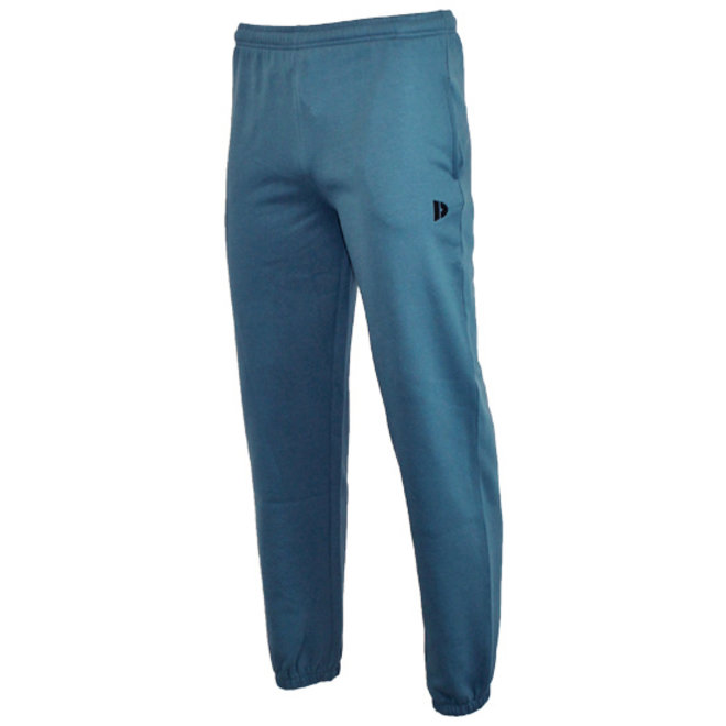 Donnay Heren - 2-Pack - Joggingbroek Alec - Zilvergrijs & Vintage blauw