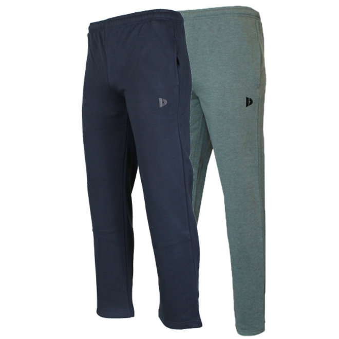 Donnay Heren - 2-Pack - Joggingbroek Wess - Navy & Legergroen