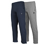 Donnay Heren - 2-Pack - Joggingbroek Wess - Navy & Zilvergrijs
