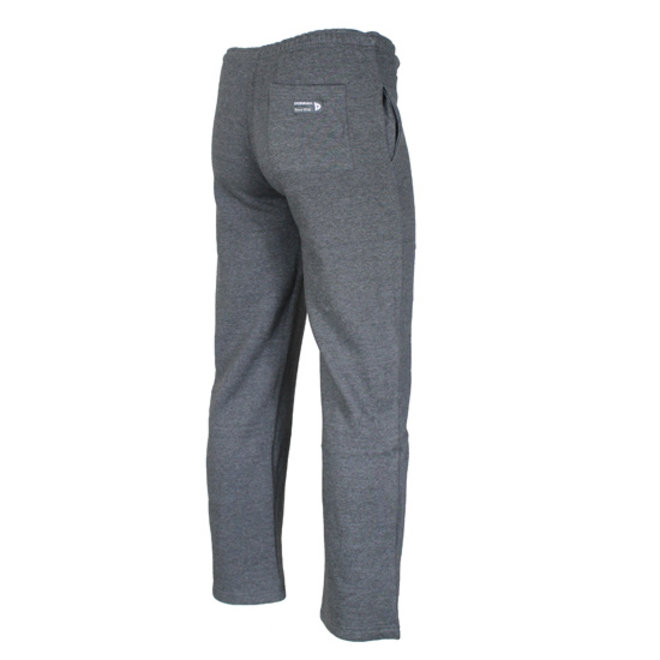 Donnay Heren -  2-Pack - Joggingbroek Nigel - Donkergrijs gemêleerd