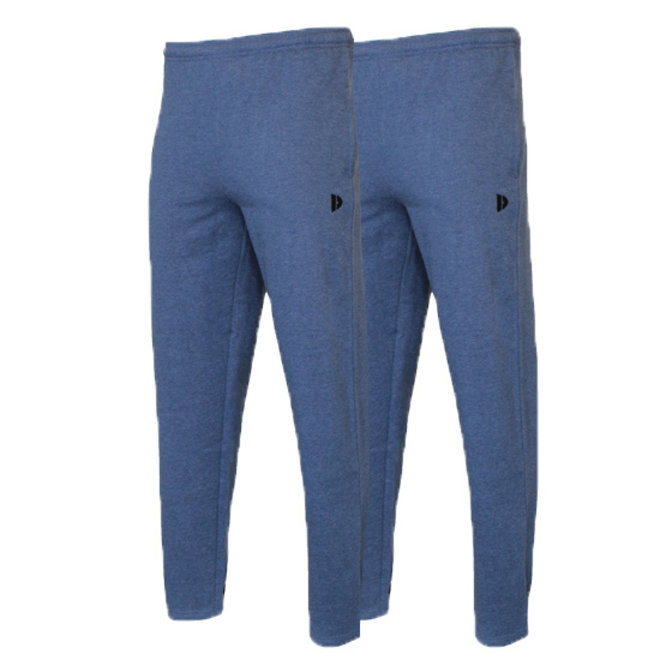 Donnay Heren -  2-Pack - Joggingbroek Nigel - Donkerblauw gemêleerd