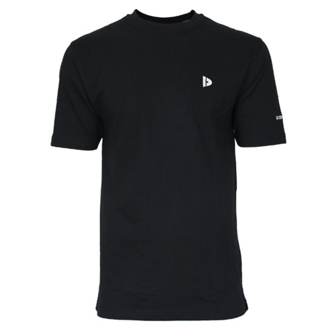 Donnay Heren - 2-Pack - T-Shirt Vince - Zwart & Navy