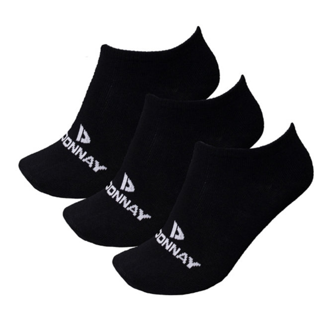 Donnay Unisex Sneakersokken - Zwart - 6 paar