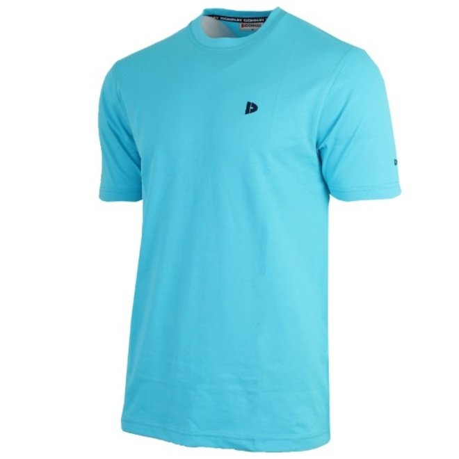 Donnay Heren - T-Shirt Vince - Oceaan blauw