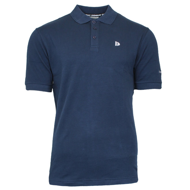 Donnay Heren - 2-Pack - Polo shirt Noah - Donkerblauw