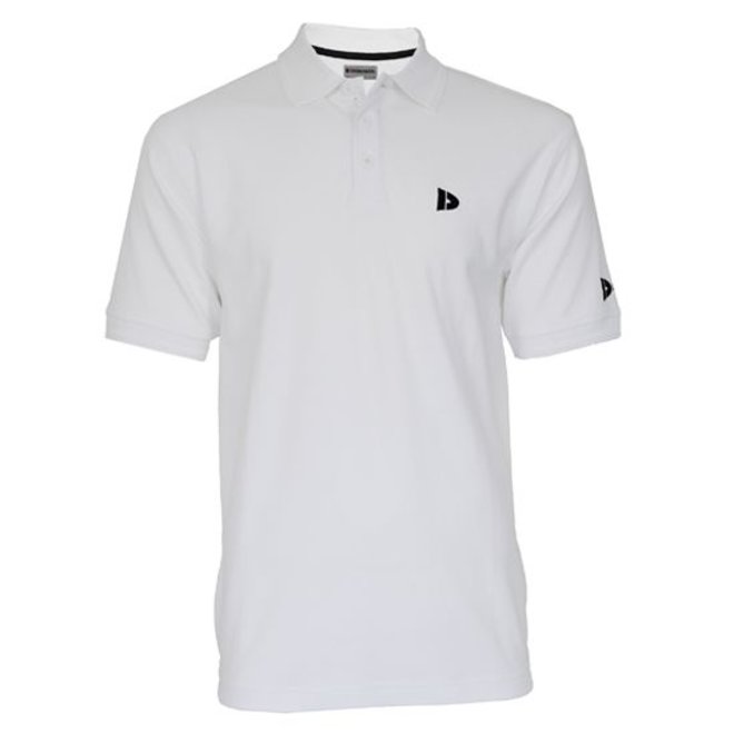 Donnay Heren - 2-Pack - Polo shirt Noah - Wit & Legergroen