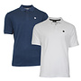 Donnay Heren - 2-Pack - Polo shirt Noah - Navy & Wit