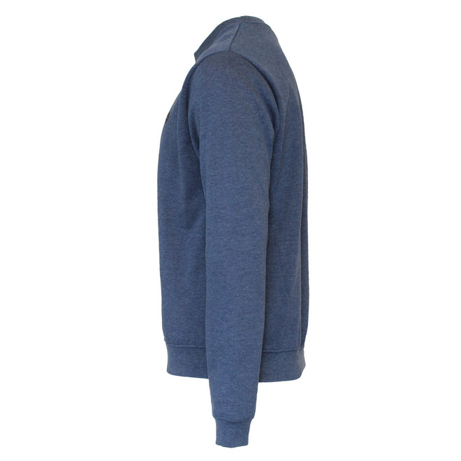 Donnay Heren - 2-Pack - Fleece Crew Sweater Dean - Zwart & Donkerblauw