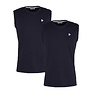 Donnay Heren - 2-Pack - Mouwloos T-shirt Stan - Navy