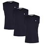 Donnay Heren - 3-Pack - Mouwloos T-shirt Stan - Donkerblauw