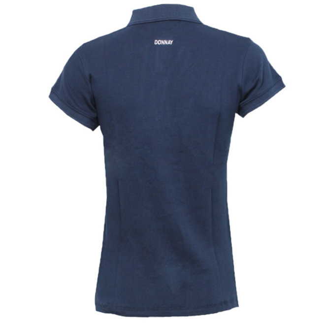 Donnay Dames - 2-Pack - Polo Shirt Lisa - Zwart & Donkerblauw