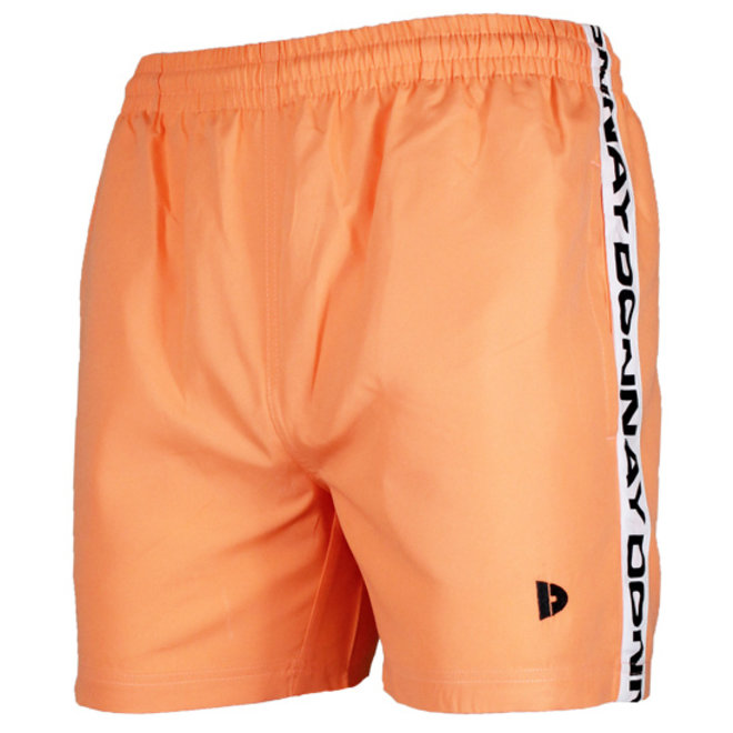 Donnay Heren - 2-Pack - Zwemshort Toon & Kay - Navy & Neon Oranje