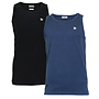Donnay Heren - 2-Pack - Singlet James - Zwart & Navy