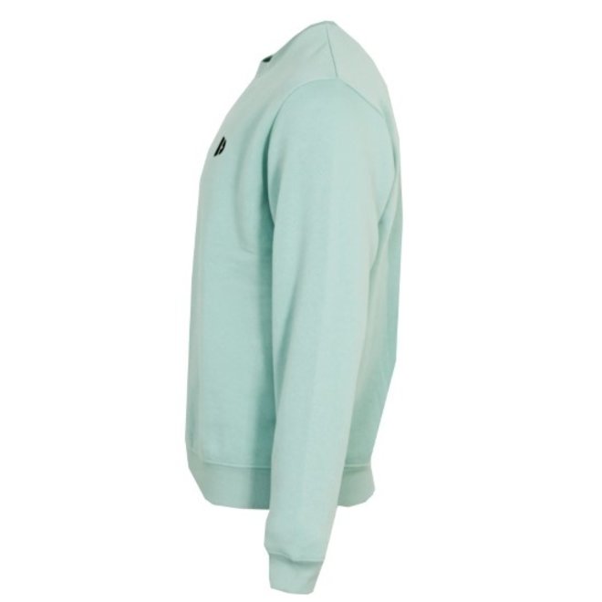 Donnay Heren - Fleece Crew Sweater Dean - Lichtgroen