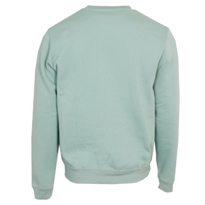 Donnay Heren - Fleece Crew Sweater Dean - Lichtgroen