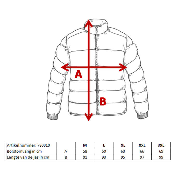 Donnay Winterjas Sven - Donkerblauw