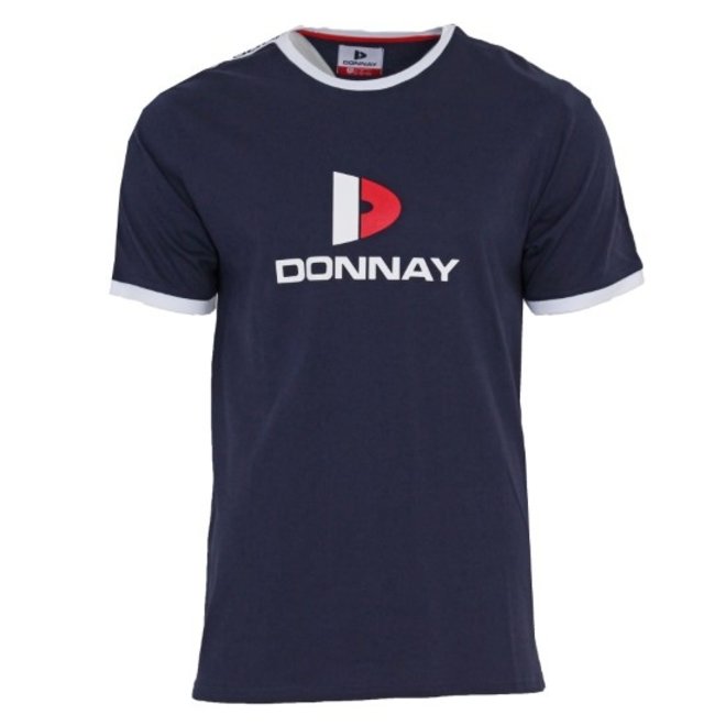 Donnay Heren - Limited Edition - Taped Ringer T-shirt - Navy