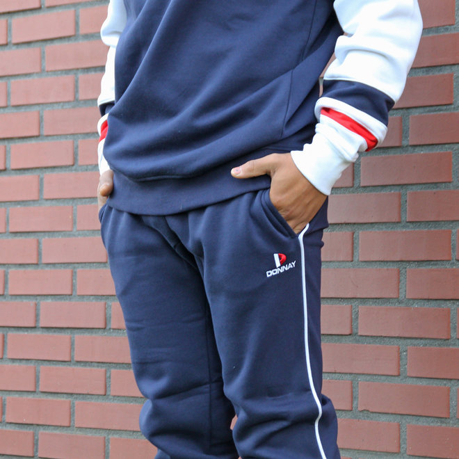 Donnay Heren - Limited Edition - Piped Joggingbroek - Navy