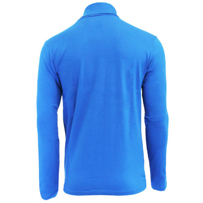 Campri Heren - 2-Pack - Skipully - shirt met col - Navy & Cobaltblauw