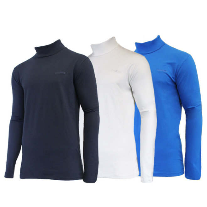 Campri Heren - 3-Pack - Skipully - shirt met col - Navy/Wit/Cobalt