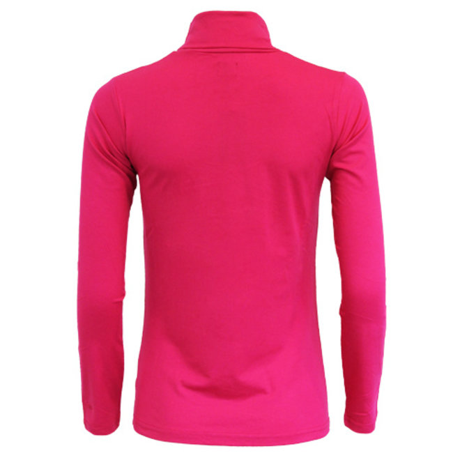 Campri Dames - 2-Pack - Skipully - shirt met col - Wit & Roze