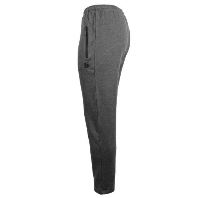 Donnay Heren - 2-Pack - Joggingbroek rechte pijp Sky - Donkergrijs gemêleerd