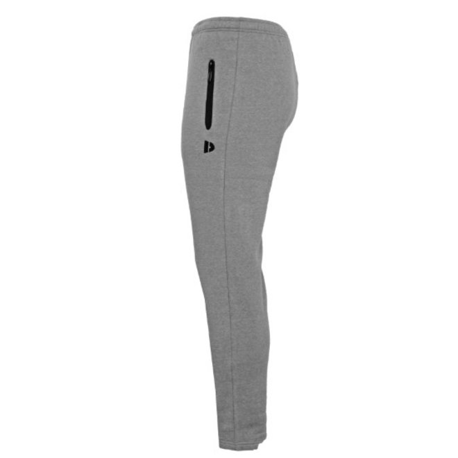 Donnay Heren - 2-Pack - Joggingbroek rechte pijp Sky - Zwart & Zilvergrijs