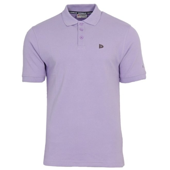 Donnay Heren - Polo shirt Noah - Lavendel